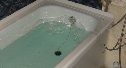 Установкой акрилового вкладыша | Сычёво