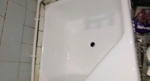 Обновление душевого поддона акрилом | Сычёво